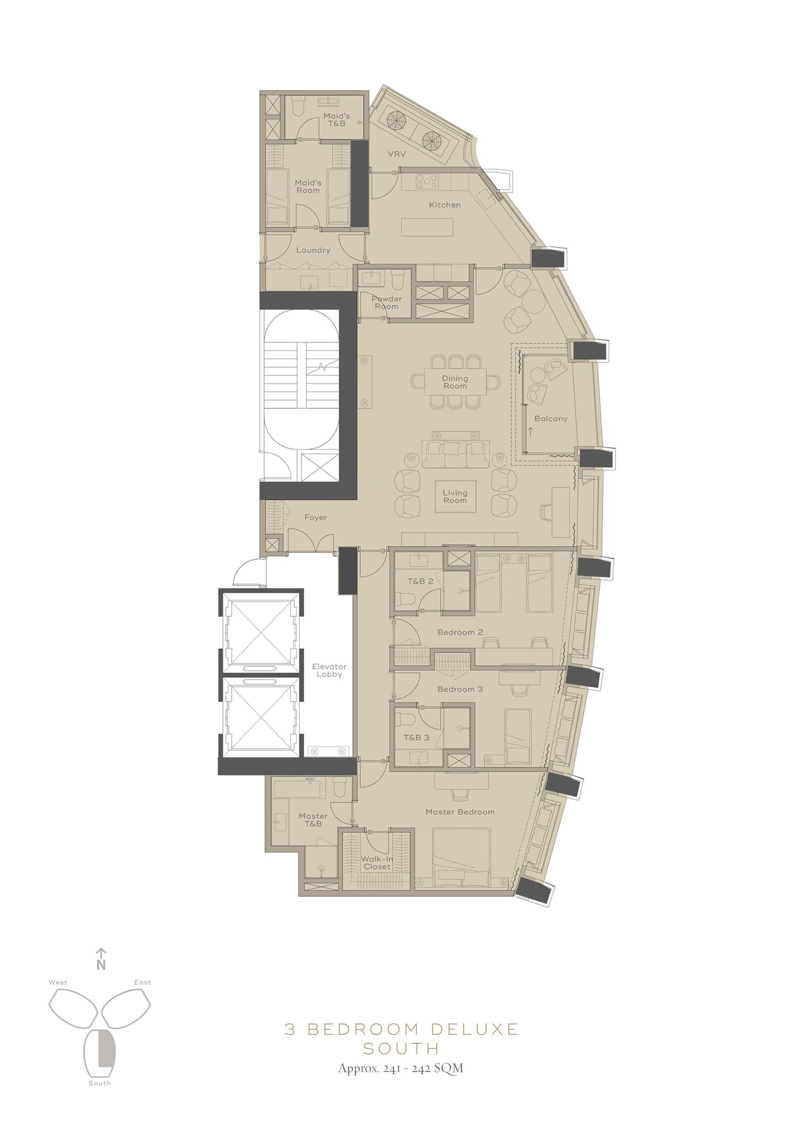 3BR Deluxe South